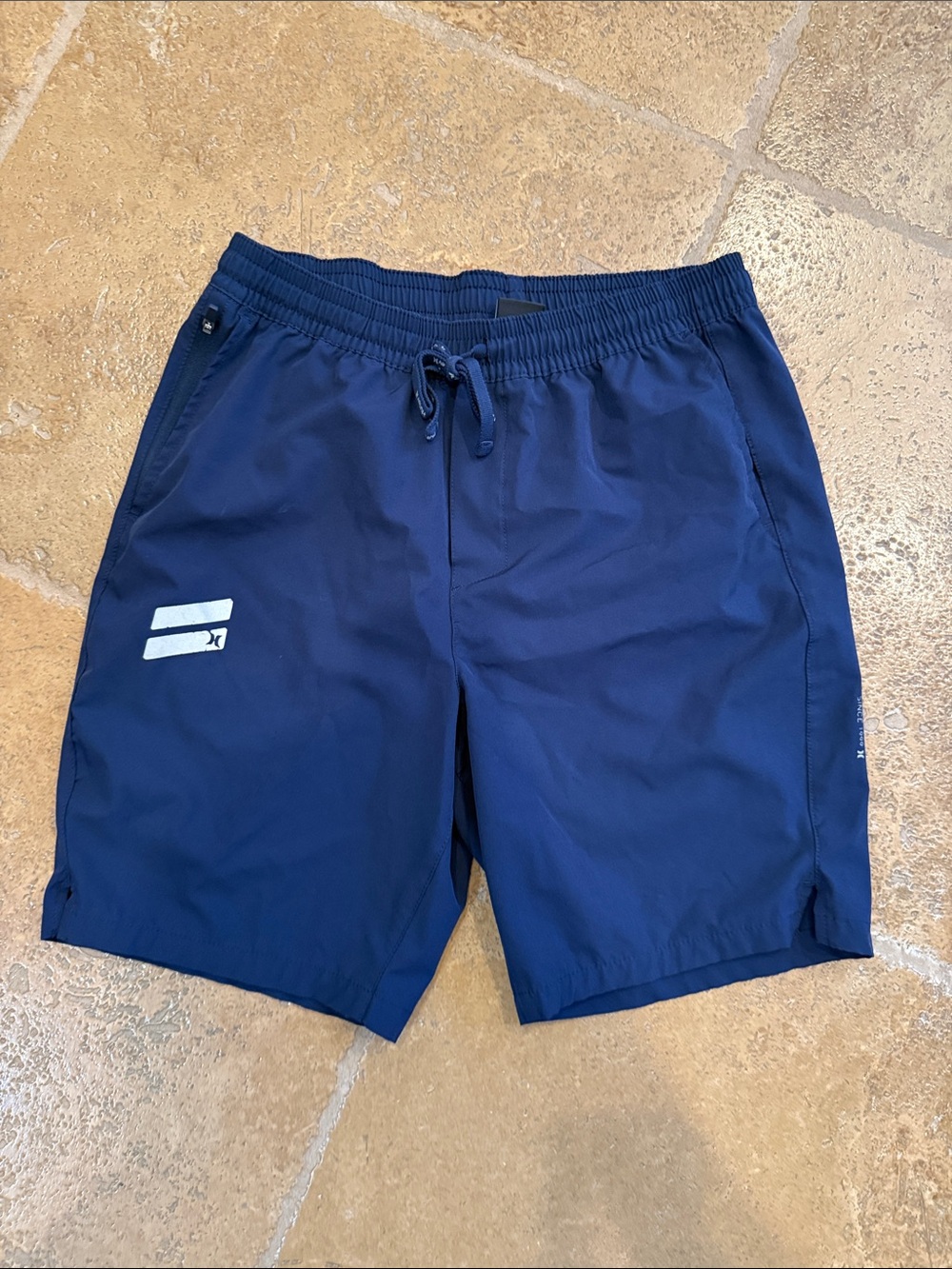 Hurley Men's Navy Blue Swim Hybrids